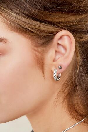 Earrings Desire Silver Copper h5 Immagine2